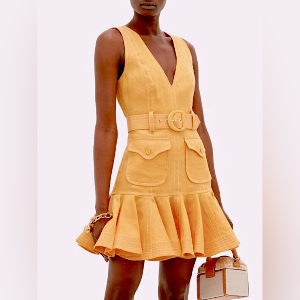Zimmerman super eight safari linen dress